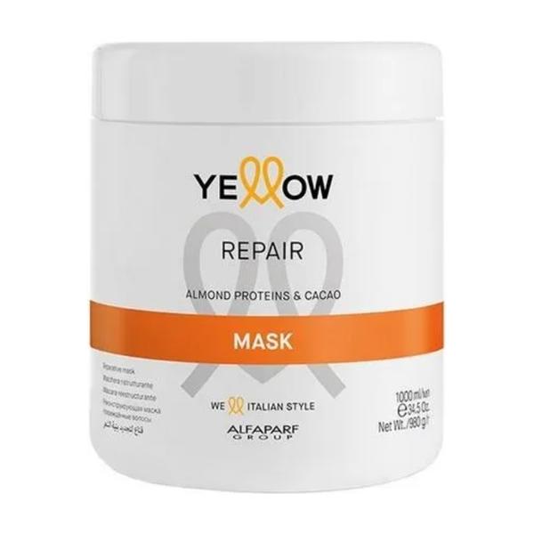 Masca Reparatoare pentru Parul Deteriorat - Alfaparf Milano Yellow Professional Repair Mask, 1000 ml