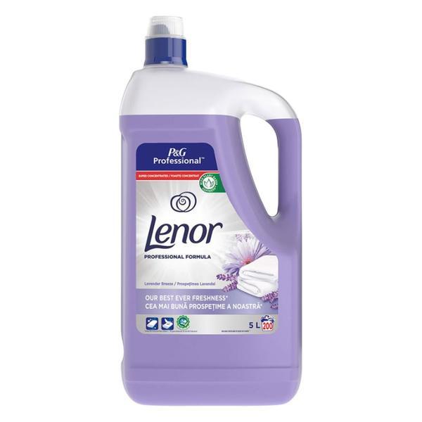 SHORT LIFE - Balsam de Rufe - Lenor Professional Formula Lavender, 200 spalari, 5000 ml