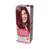 SHORT LIFE - Vopsea Permanenta pentru Par Loncolor Ultra, nuanta 7.62 rosu grenadine