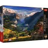 Puzzle 1000: Photo Odyssey: Valea Lauterbrunnen, Elvetia