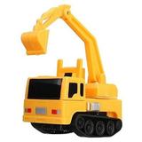 Masinuta excavator cu pista magic track pentru copii, cu pix magic