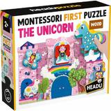 Primul meu puzzle Montessori cu unicorni