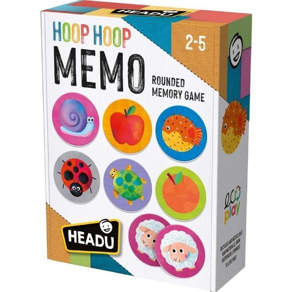 Joc de memorie cu cartonase rotunde: Hoop Hoop Memo