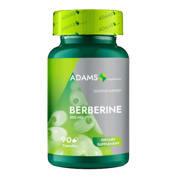 Berberina 500 mg - Adams Supplements, 90 capsule