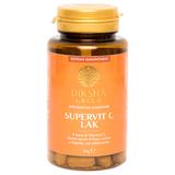 Supliment Alimentar cu Vitamina C si Extract Uscat de Acerola si Maces, Diksha Green - Lakshmi Supervit C Lak, 40 capsule