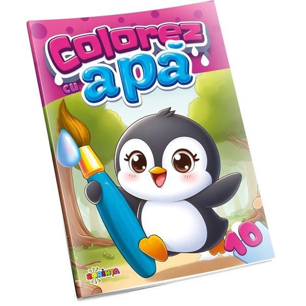 Colorez cu apa 10: Pinguin