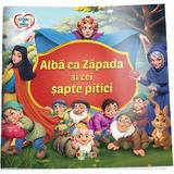 Alba ca Zapada si cei sapte pitici. Citesc cu drag, editura Dorinta