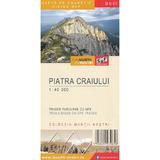 Piatra Craiului. Harta de drumetie. Muntii nostri, editura Schubert & Franzke