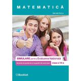 Matematica. Simulare pentru Evaluarea Nationala - Clasa 7 - Daniela Stoica, editura Booklet