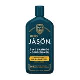 Sampon si Balsam 2 in 1 pentru Barbati - Jason Refreshing 2 in 1 Shampoo + Conditioner, 355 ml