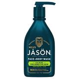 Gel de Curatare 2 in 1 pentru Fata si Corp - Jason Calming Face + Body Wash, 473 ml