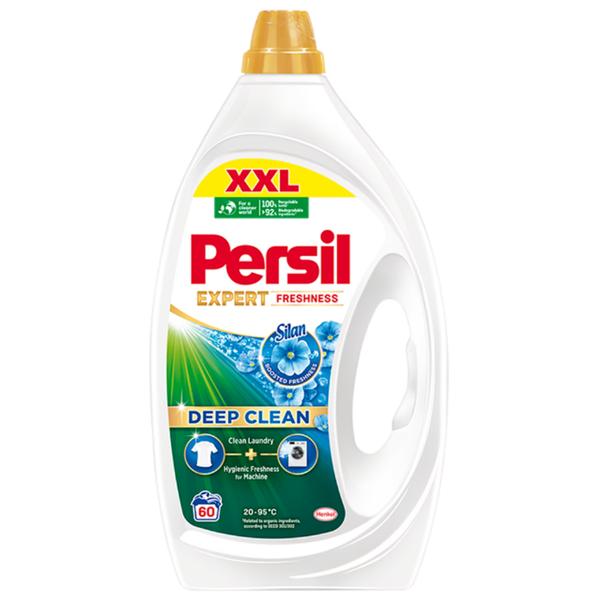 Detergent Lichid pentru Rufe - Persil Deep Clean Gel Expert Freshness Silan, 60 spalari, 2700 ml