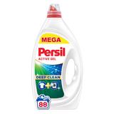 Detergent Lichid pentru Rufe - Persil Regular Active Gel Deep Clean, 88 spalari, 3960 ml