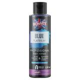 Solutie pentru nuantarea parului blond Blue Platinum Ronney, ce mentine si revitalizeaza culoarea parului 150 ml