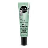 Crema pentru Reducerea Pungilor de Sub Ochi cu Aloe si Avocado - Organic Shop Eye Cream Anti-Puffiness, 30 ml