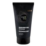 Gel de Ras Revigorant pentru Barbati - Organic Shop Men Shaving Gel Refreshing Blackwood&Mint, 150 ml