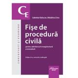 Fise de procedura civila pentru admiterea in magistratura si avocatura Ed.9 - Gabriela Raducan, Madalina Dinu, editura Hamangiu