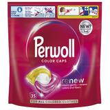 Detergent Capsule pentru Rufe Colorate - Perwoll Renew Color Caps, 35 buc