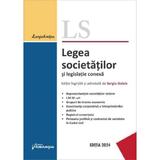 Legea societatilor si legislatie conexa Act.12 septembrie 2024 - Sergiu Golub, editura Hamangiu