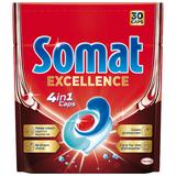 Detergent Capsule pentru Masina de Spalat Vase - Somat Excellence 4 in 1, 30 spalari