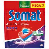 Detergent Tablete pentru Masina de Spalat Vase - Somat All in 1 Extra, 75 buc