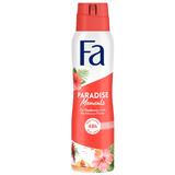 Deodorant Spray cu Parfum de Hibiscus - Fa Paradise Moments, 150 ml