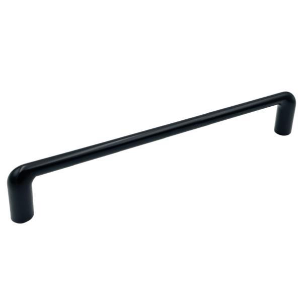 Maner pentru mobila Delgot, finisaj negru grafit, L:234 mm