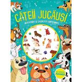 Cateii Jucausi cu Stickere Pufoase, Editura Kreativ