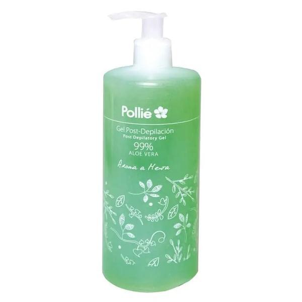 Gel Profesional Post-Epilare cu Aloe Vera 99% si Menta Pollie, 500 ml