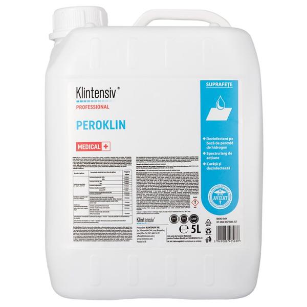 Dezinfectant pe Baza de Peroxid de Hidrogen - Klintensiv Peroklin Medical, 5000 ml