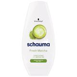 Balsam Fortifiant cu Ceai Matcha pentru Radacini Grase si Varfuri Uscate - Schwarzkopf Schauma Fresh Matcha Conditioner for Greasy Roots & Dry Tips, 250 ml