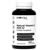 Vitamina E naturala 400UI x 200 capsule gelatinoase, Hivital