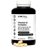 Vitamina B Complex x 210 capsule vegane, Hivital