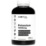 Potasiu 1000mg. x 240 capsule vegane, Hivital