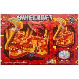 Set de constructie Minecraft City of Light, Stone Pick Lava Cave, 366 piese tip lego