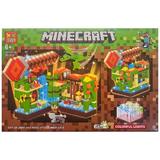 Set de constructie Minecraft City of Light, Magic Stick Forest Cave, 350 piese tip lego