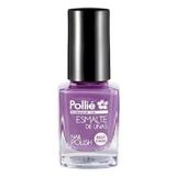 Lac de unghii colorat Liliac Intens Nail Polish Pollie, oja clasica, 12 ml