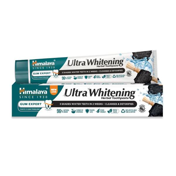 Pasta de Dinti - Himalaya Gum Expert Ultra Whitening Herbal Toothpaste, 75 ml