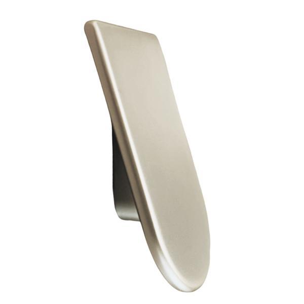 Buton pentru mobila Tana, finisaj nichel satin, 30.8x48.75 mm