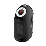 Aeroterma Mini Eta162390000 FOGOS, 400 W, element de incalzire ceramic, temporizator, negru