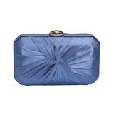 Clutch Bag Cu Detalii Albastre, All-blue