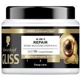 Masca Reparatoare 4-in-1 pentru Parul Deteriorat si Uscat - Schwarzkopf Gliss 4-in-1 Repair Bond-Building Hair Mask, Deep Care, 400 ml