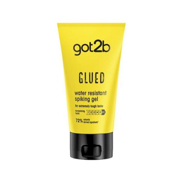 Gel pentru Par Rezistent la Apa - Schwarzkopf Got2b Glued Water Resistant Spiking Gel for Extremely Touch Looks, 150 ml