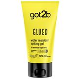 Gel pentru Par Rezistent la Apa - Schwarzkopf Got2b Glued Water Resistant Spiking Gel for Extremely Touch Looks, 150 ml