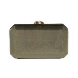 Clutch Juliet Catifelat Verde inchis