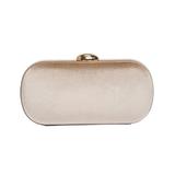 Clutch Ava Oval, Bej 