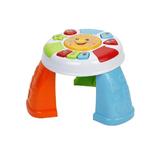 Masa educativa pentru bebelusi Baby Toys Bebeking, interactiv cu sunete, multicolor, 18x22cm