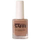 Lac de unghii rezistent fara lampa nr. 4 Beige Nude Saffi, 10 ml