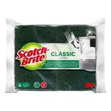 Bureti Clasici pentru Vase Curatenie Puternica - 3M Scotch Brite Classic Scrub Sponge, 4 buc