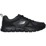 Pantofi sport barbati Skechers Track- Bucolo 52630-BBK, 45.5, Negru